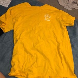 yellow paws shirt